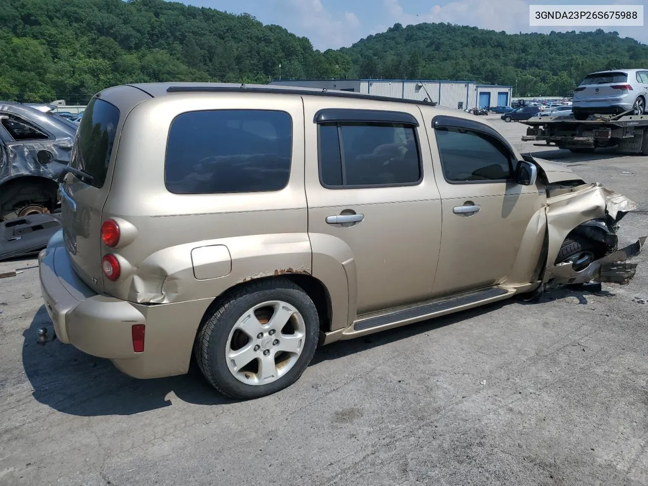 2006 Chevrolet Hhr Lt VIN: 3GNDA23P26S675988 Lot: 60081434