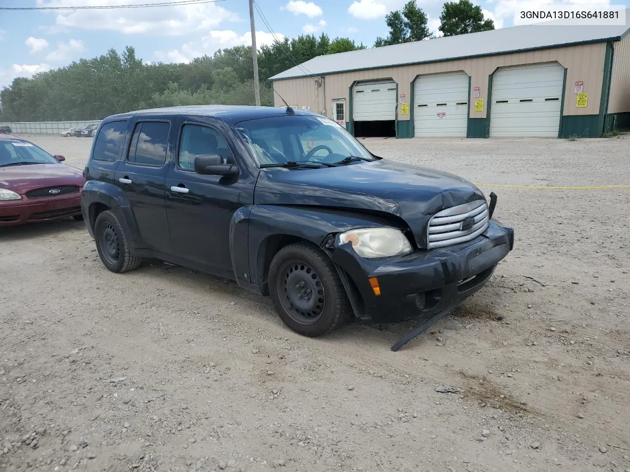 2006 Chevrolet Hhr Ls VIN: 3GNDA13D16S641881 Lot: 60320924