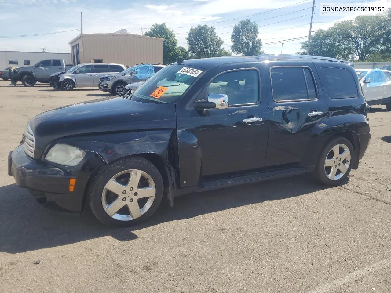 2006 Chevrolet Hhr Lt VIN: 3GNDA23P66S619150 Lot: 60333654