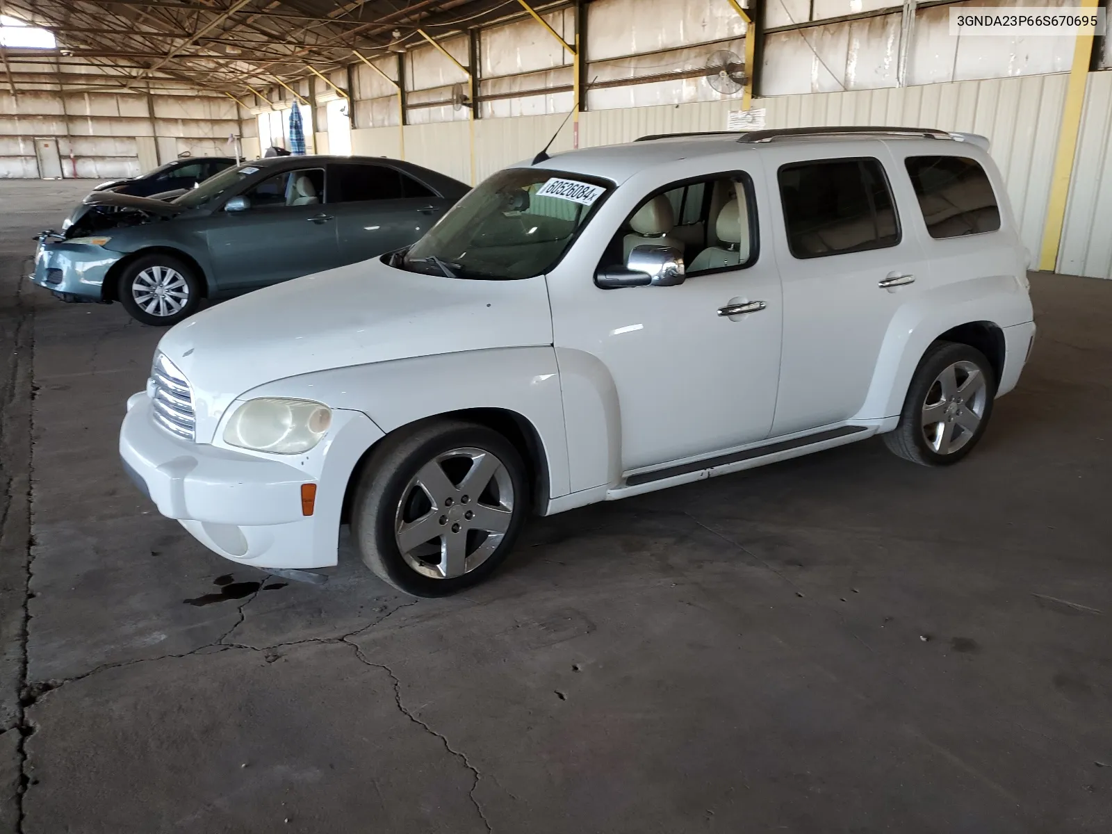 2006 Chevrolet Hhr Lt VIN: 3GNDA23P66S670695 Lot: 60526084