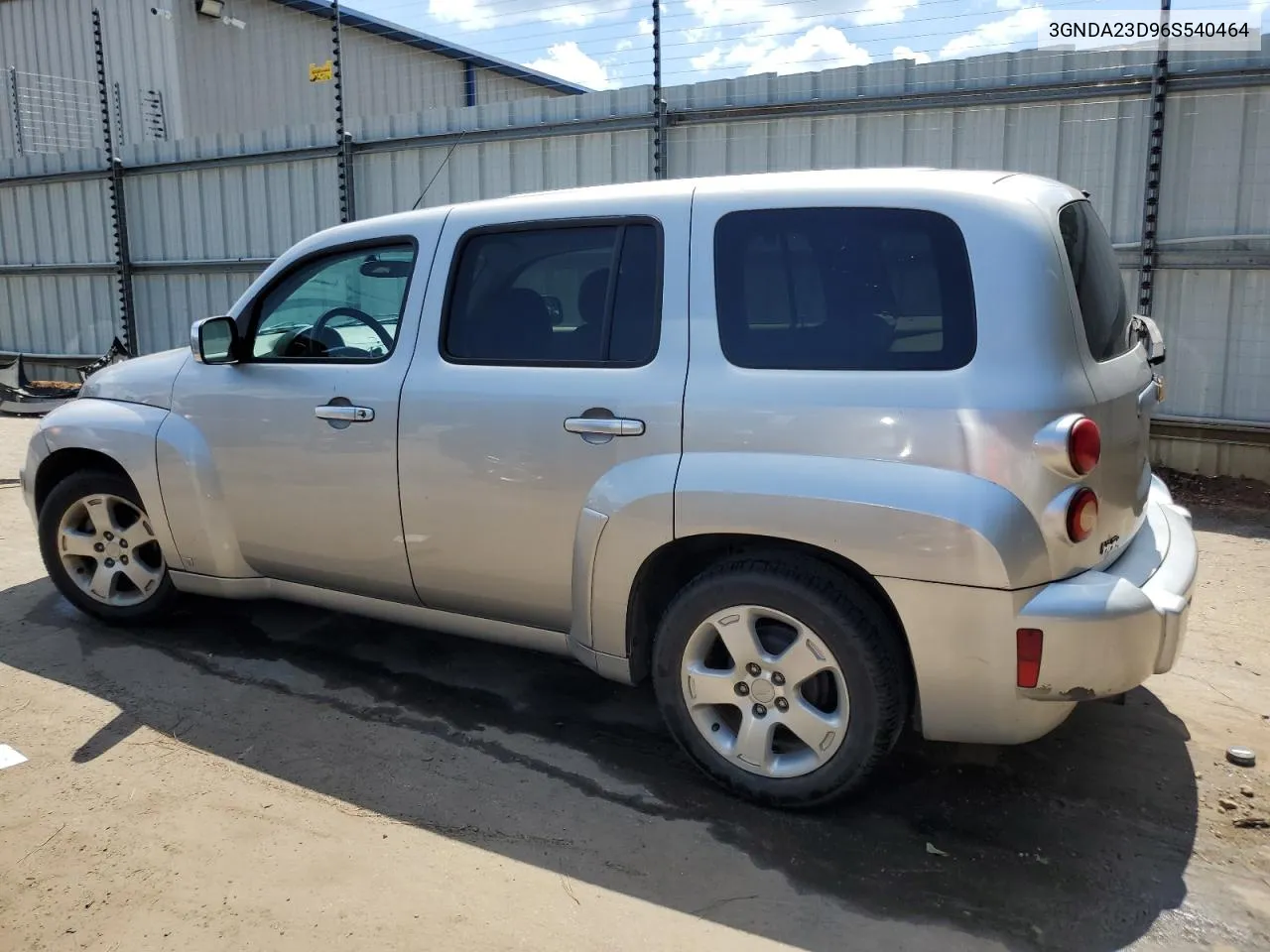 2006 Chevrolet Hhr Lt VIN: 3GNDA23D96S540464 Lot: 60761764