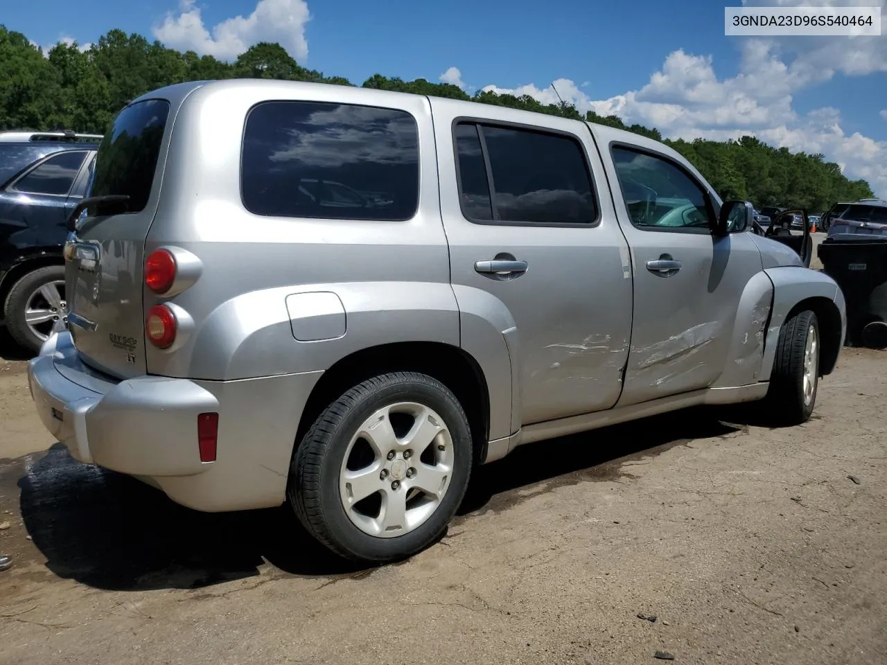 2006 Chevrolet Hhr Lt VIN: 3GNDA23D96S540464 Lot: 60761764