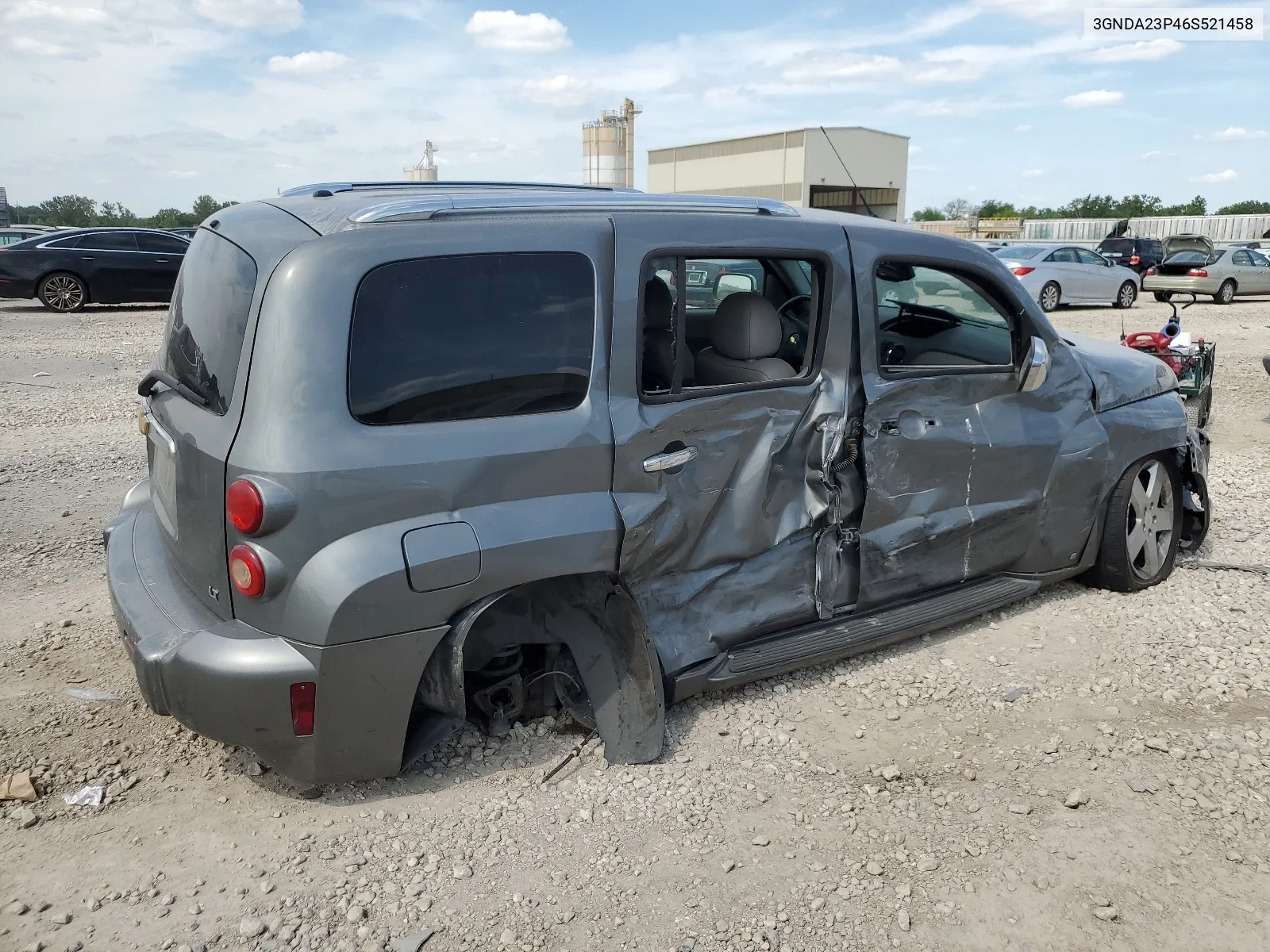 2006 Chevrolet Hhr Lt VIN: 3GNDA23P46S521458 Lot: 63620714