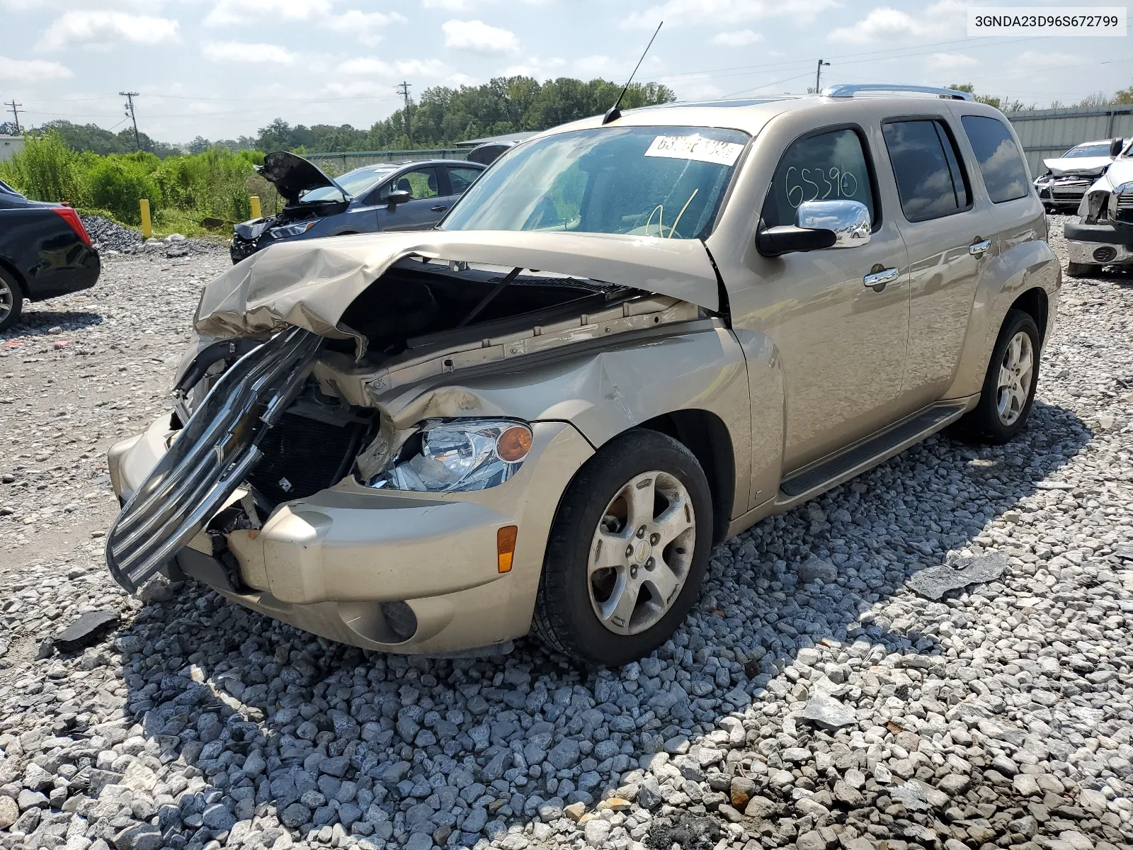 2006 Chevrolet Hhr Lt VIN: 3GNDA23D96S672799 Lot: 63766133