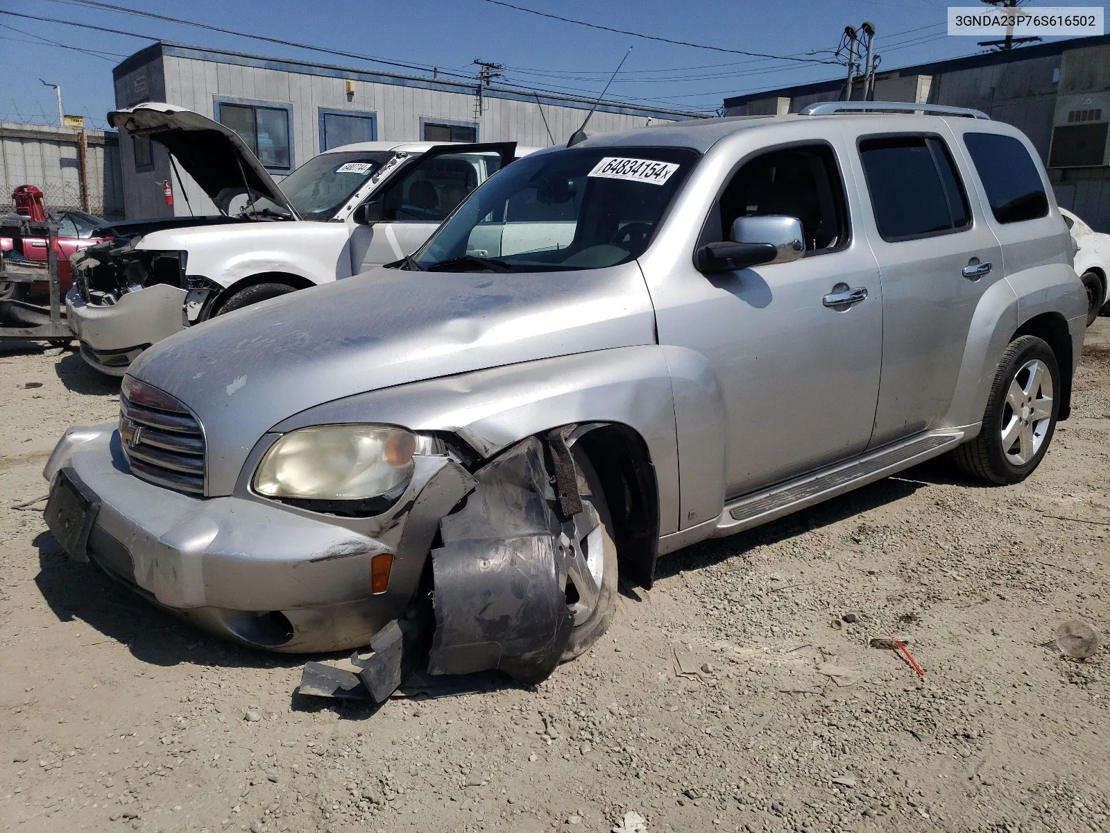 2006 Chevrolet Hhr Lt VIN: 3GNDA23P76S616502 Lot: 64834154