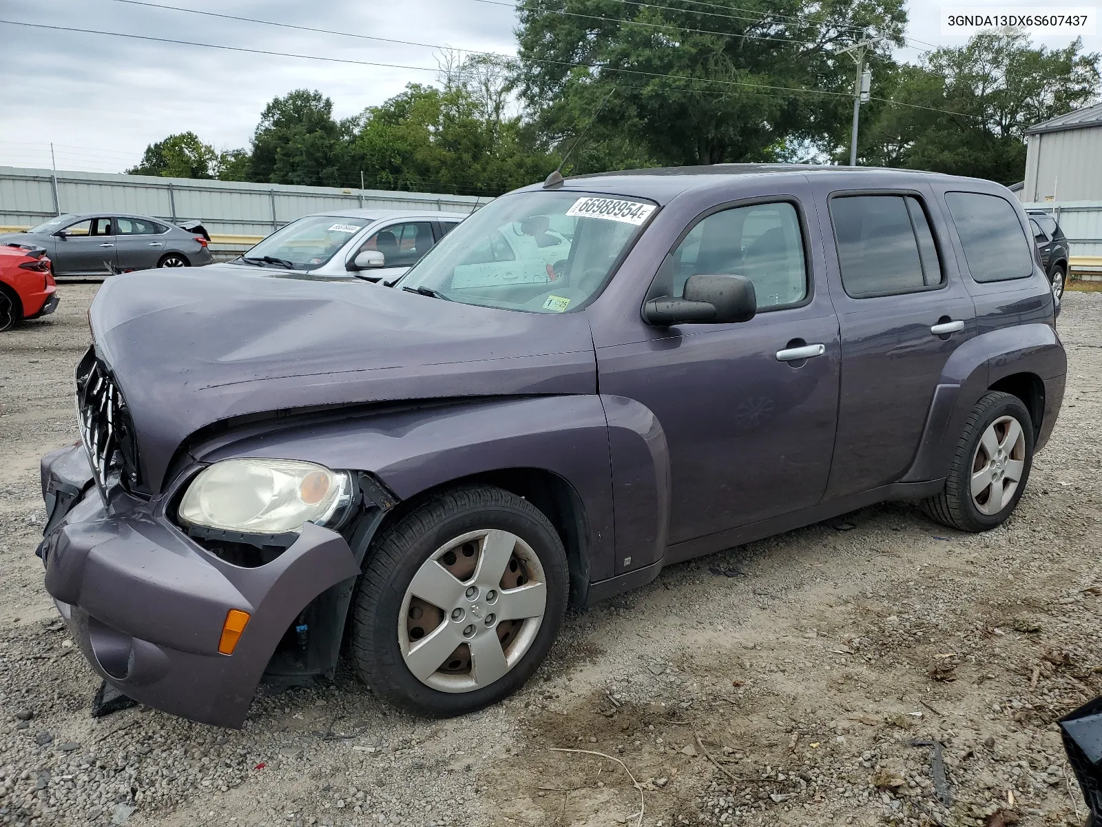 2006 Chevrolet Hhr Ls VIN: 3GNDA13DX6S607437 Lot: 66988954