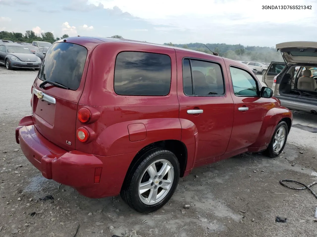 2006 Chevrolet Hhr Ls VIN: 3GNDA13D76S521342 Lot: 69632764