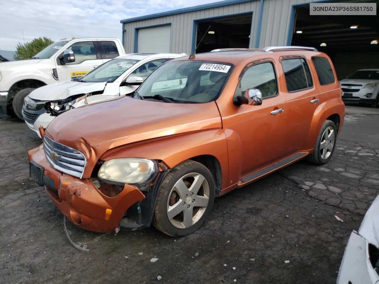 2006 Chevrolet Hhr Lt VIN: 3GNDA23P36S581750 Lot: 72214954