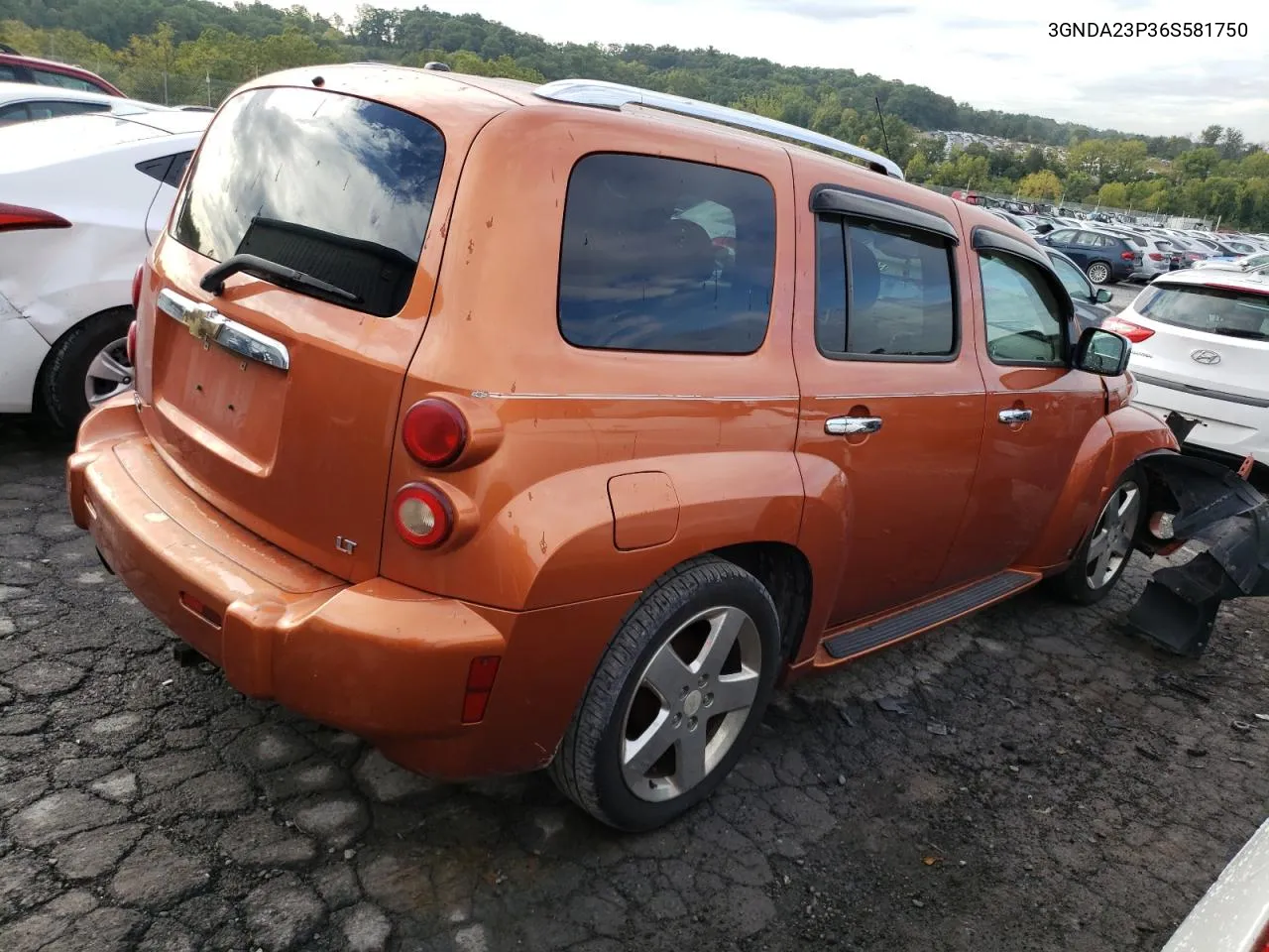 2006 Chevrolet Hhr Lt VIN: 3GNDA23P36S581750 Lot: 72214954