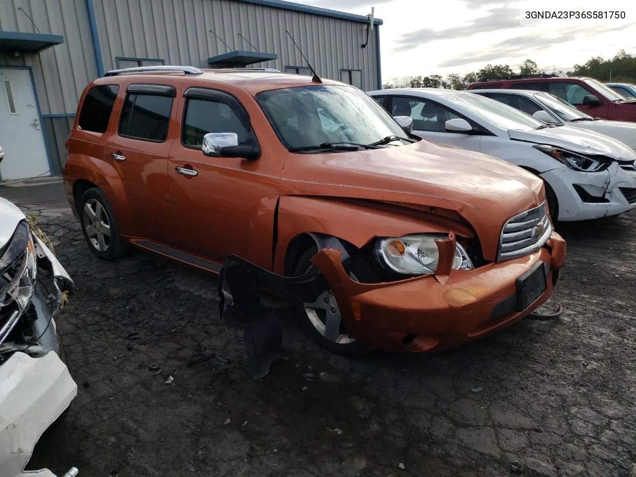 2006 Chevrolet Hhr Lt VIN: 3GNDA23P36S581750 Lot: 72214954