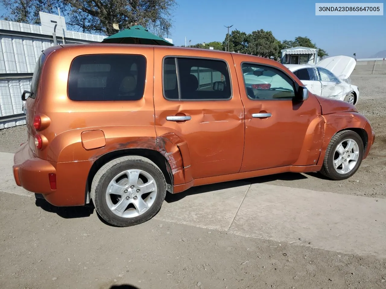 2006 Chevrolet Hhr Lt VIN: 3GNDA23D86S647005 Lot: 73004054