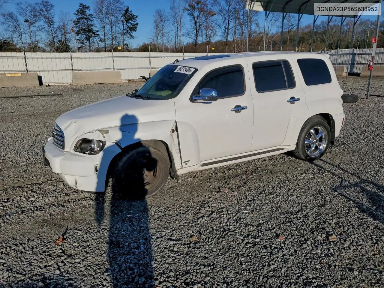 3GNDA23P56S638952 2006 Chevrolet Hhr Lt