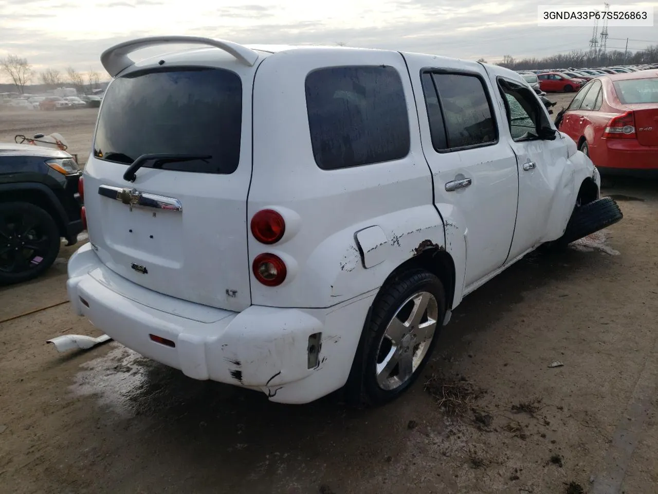 2007 Chevrolet Hhr Lt VIN: 3GNDA33P67S526863 Lot: 42511864