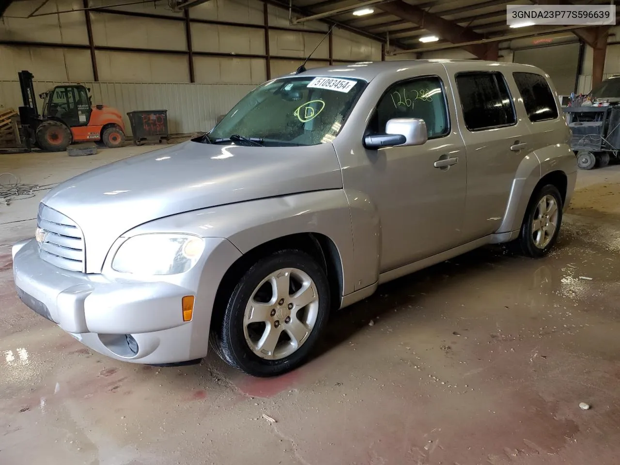 2007 Chevrolet Hhr Lt VIN: 3GNDA23P77S596639 Lot: 51093454