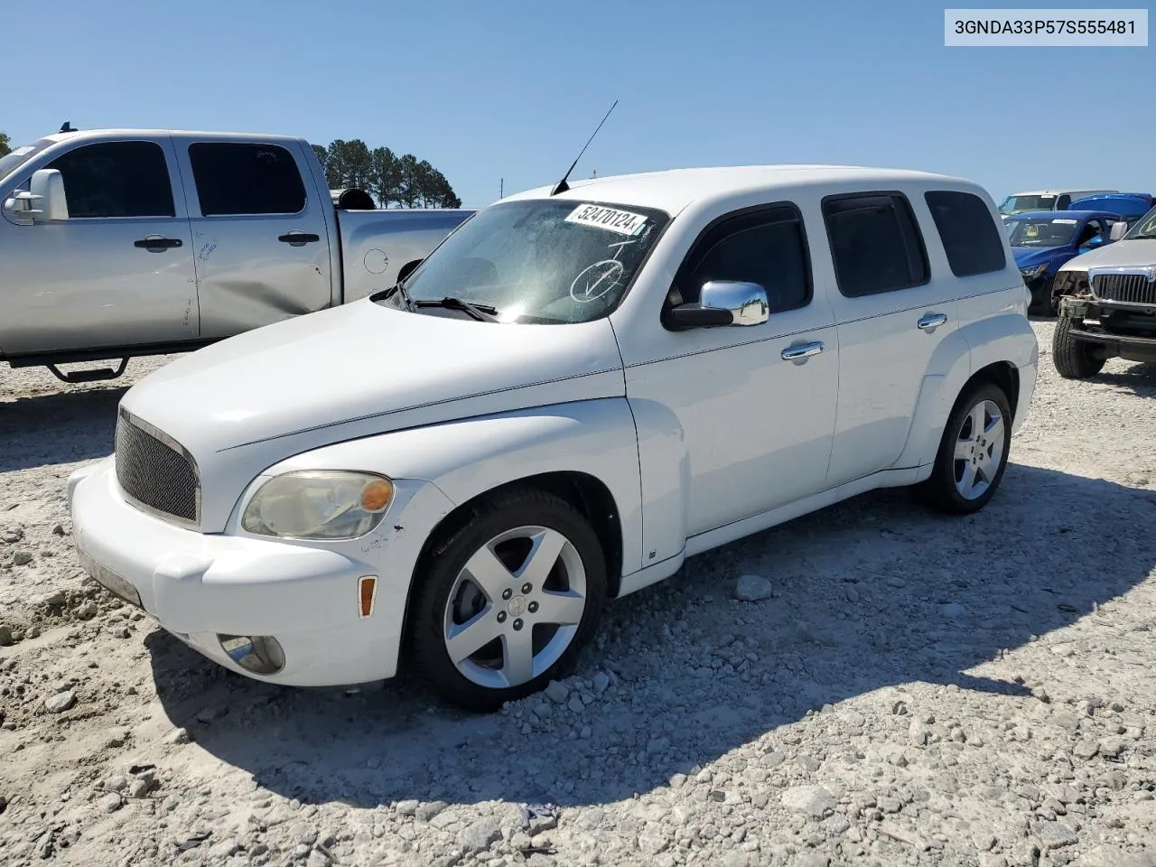 2007 Chevrolet Hhr Lt VIN: 3GNDA33P57S555481 Lot: 52470124