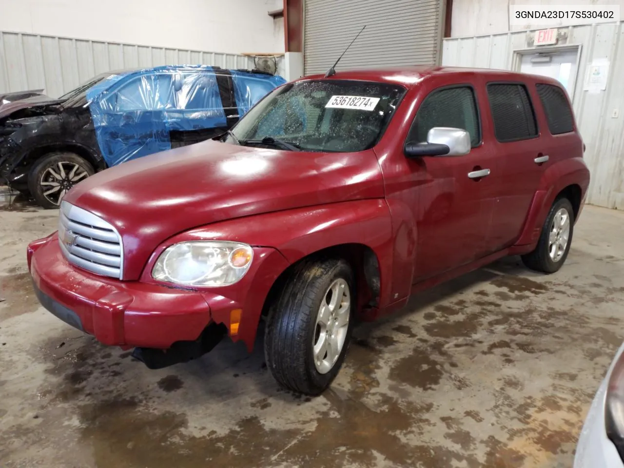 2007 Chevrolet Hhr Lt VIN: 3GNDA23D17S530402 Lot: 53618274