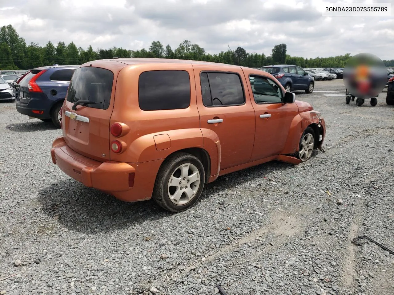 3GNDA23D07S555789 2007 Chevrolet Hhr Lt