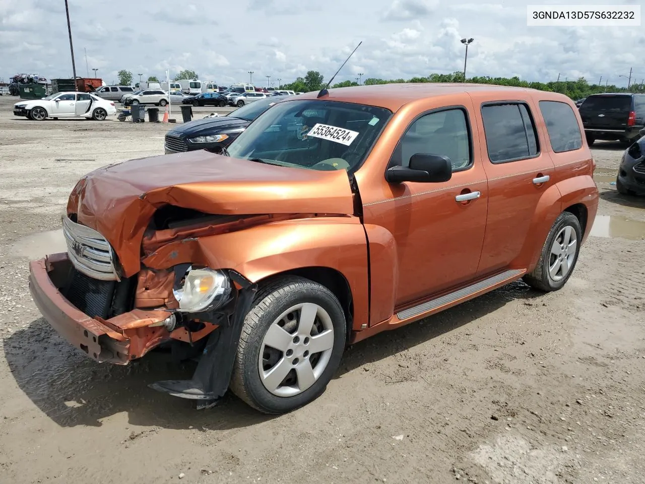 2007 Chevrolet Hhr Ls VIN: 3GNDA13D57S632232 Lot: 55364524