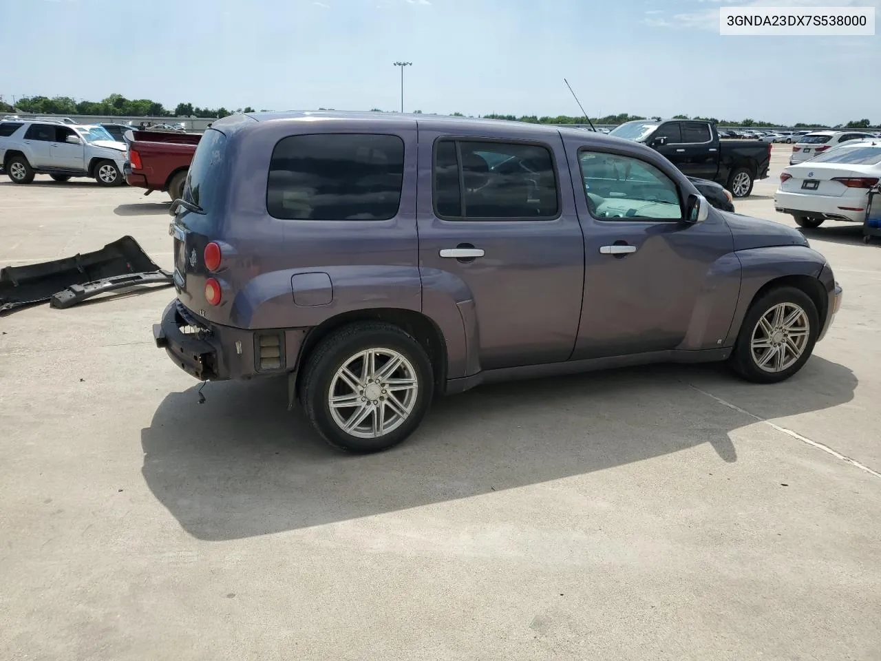 2007 Chevrolet Hhr Lt VIN: 3GNDA23DX7S538000 Lot: 56271254