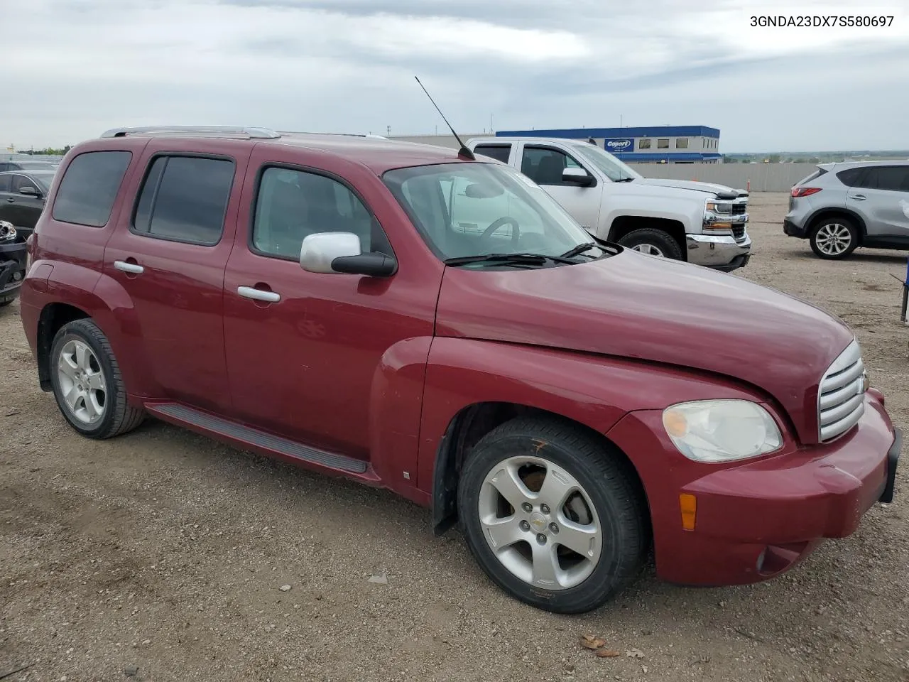 2007 Chevrolet Hhr Lt VIN: 3GNDA23DX7S580697 Lot: 57668024