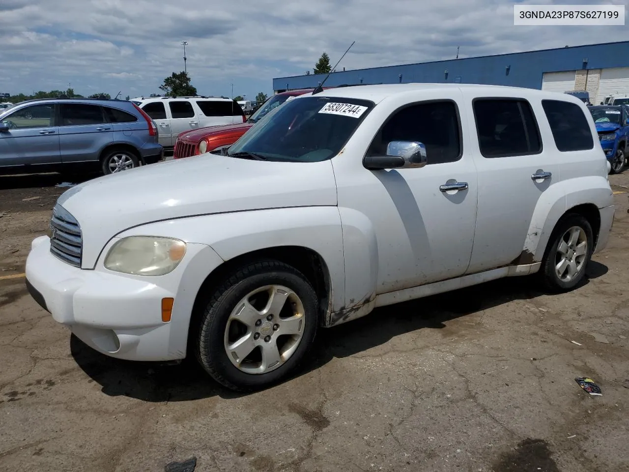 2007 Chevrolet Hhr Lt VIN: 3GNDA23P87S627199 Lot: 58307244