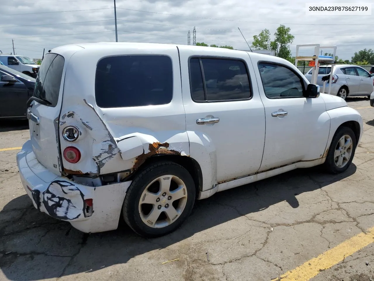 2007 Chevrolet Hhr Lt VIN: 3GNDA23P87S627199 Lot: 58307244