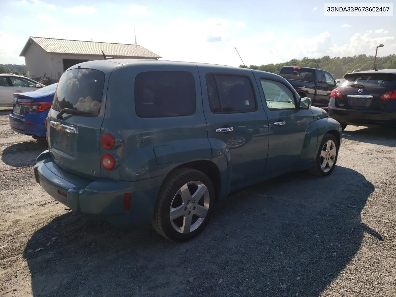 2007 Chevrolet Hhr Lt VIN: 3GNDA33P67S602467 Lot: 58399394