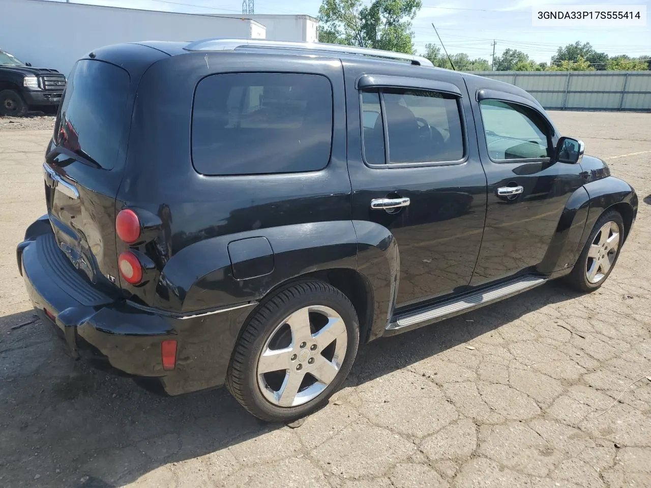 2007 Chevrolet Hhr Lt VIN: 3GNDA33P17S555414 Lot: 58491204