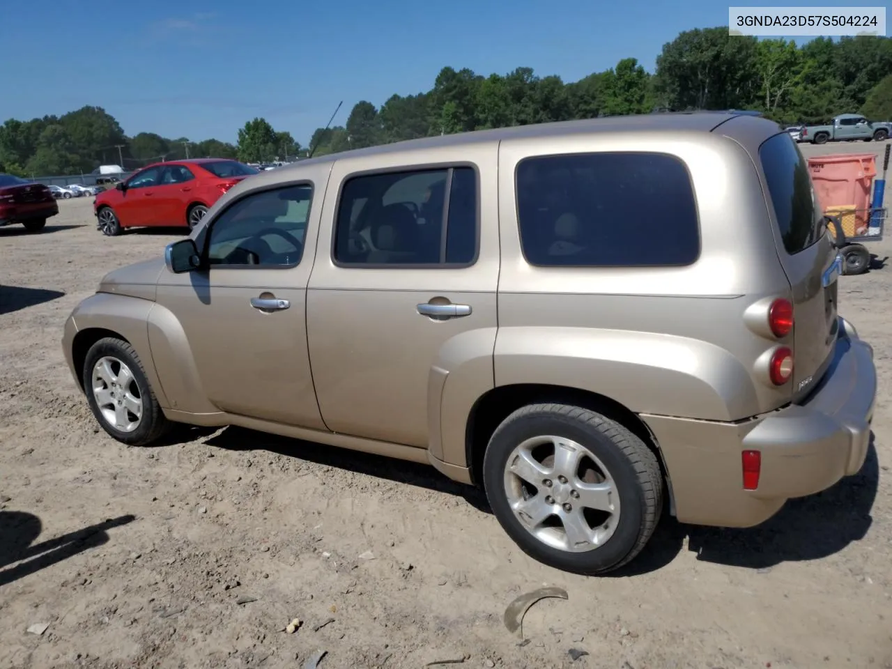 2007 Chevrolet Hhr Lt VIN: 3GNDA23D57S504224 Lot: 58623674