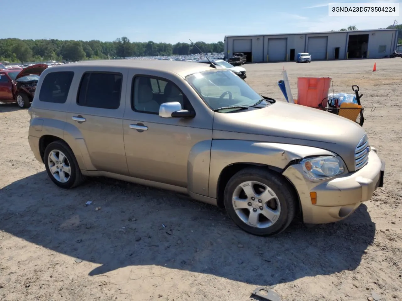 2007 Chevrolet Hhr Lt VIN: 3GNDA23D57S504224 Lot: 58623674