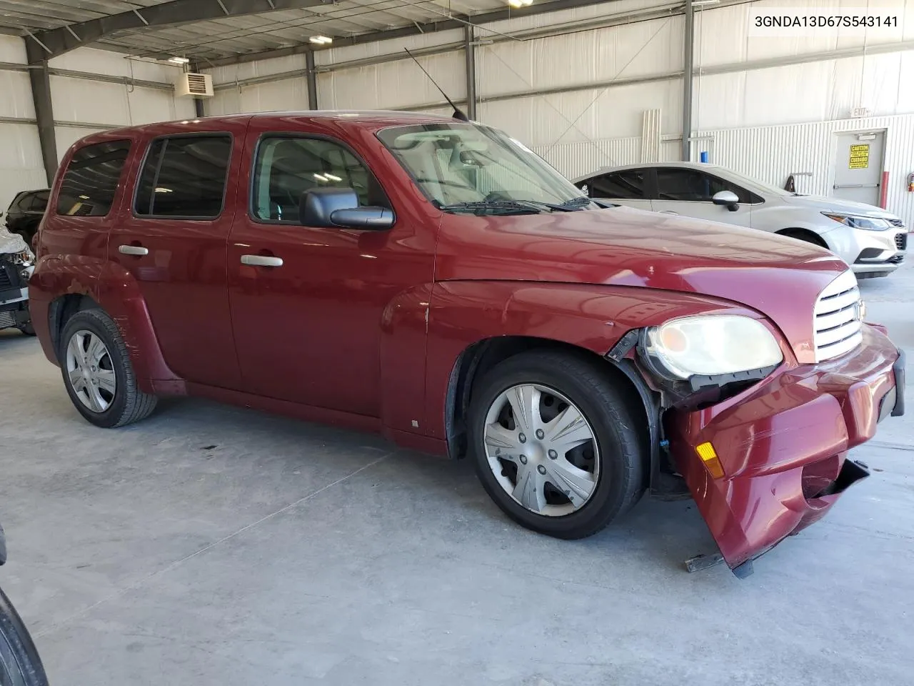 2007 Chevrolet Hhr Ls VIN: 3GNDA13D67S543141 Lot: 60358474