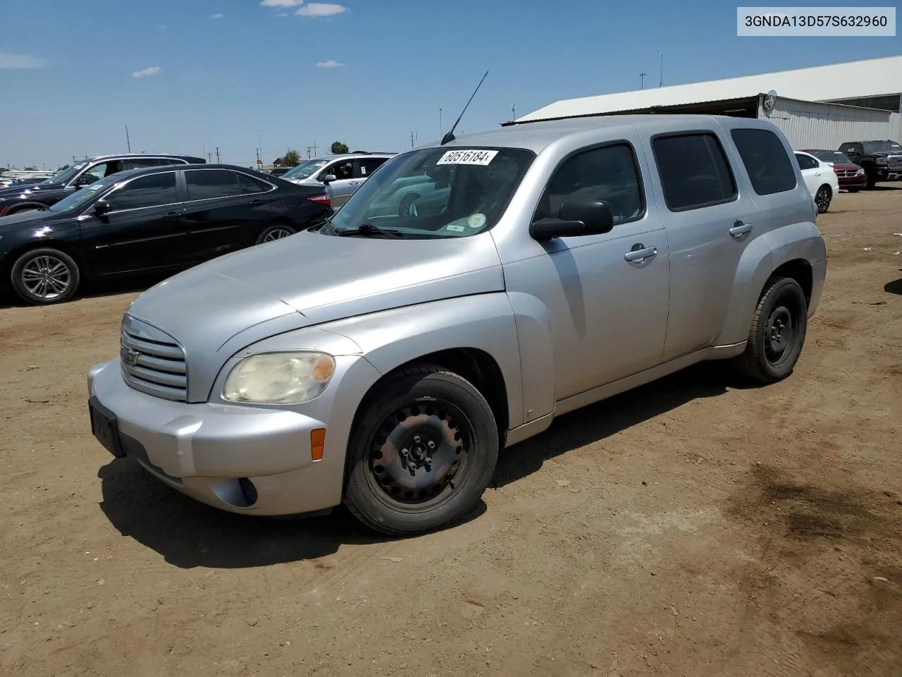 2007 Chevrolet Hhr Ls VIN: 3GNDA13D57S632960 Lot: 60516184