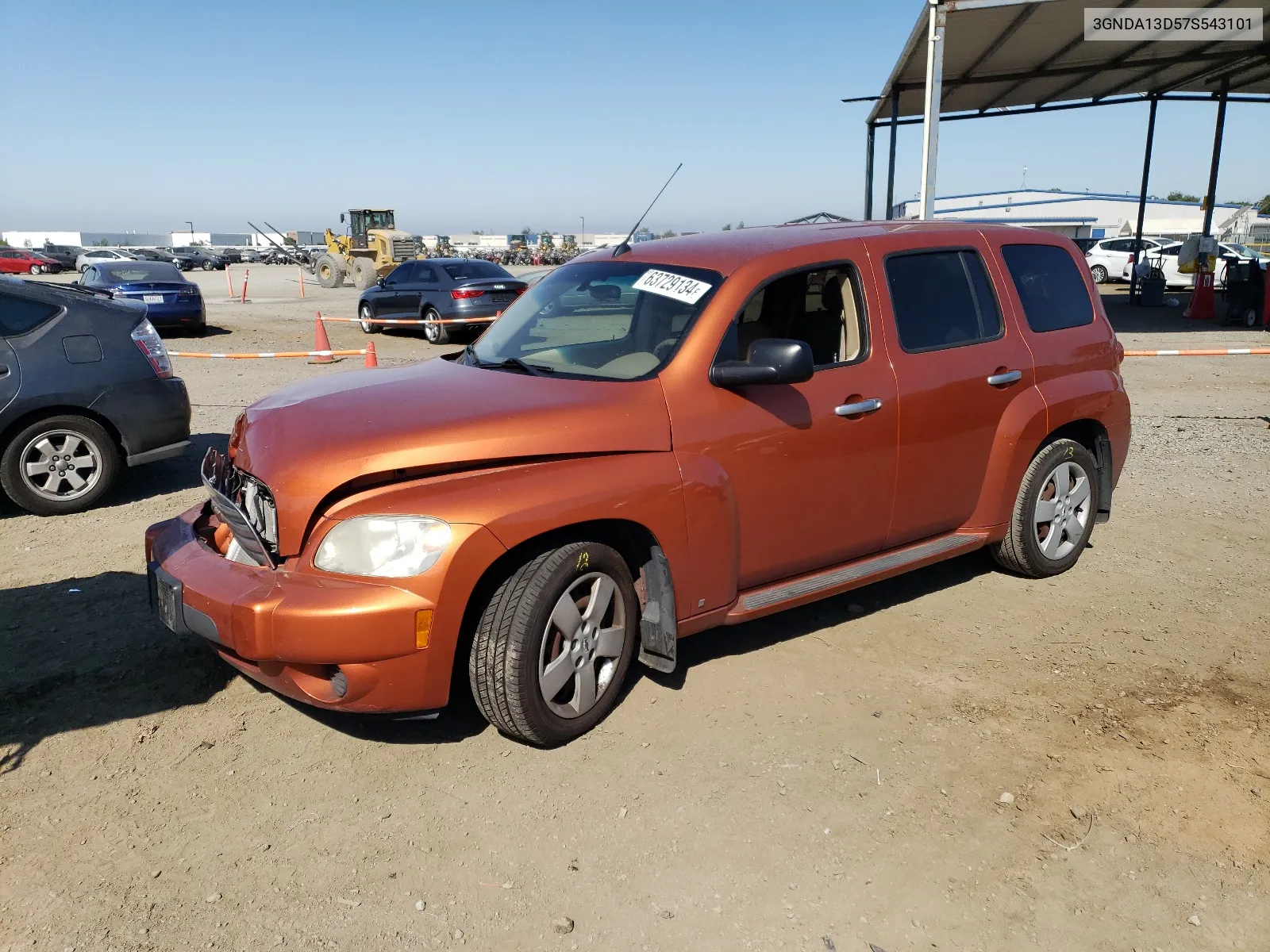 2007 Chevrolet Hhr Ls VIN: 3GNDA13D57S543101 Lot: 63729134