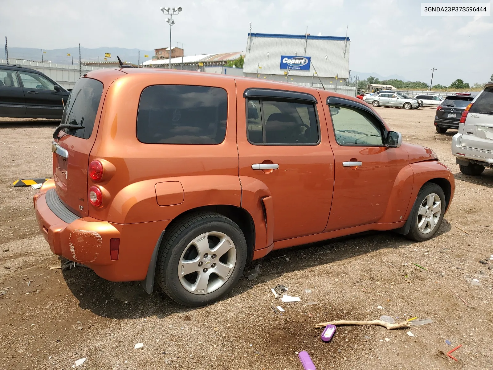 2007 Chevrolet Hhr Lt VIN: 3GNDA23P37S596444 Lot: 64321814