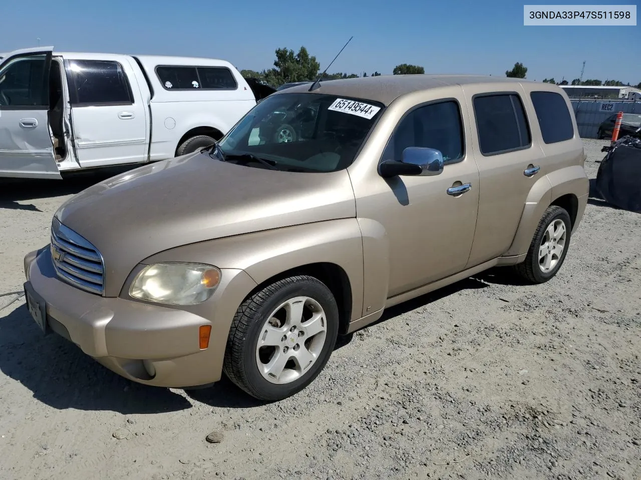 3GNDA33P47S511598 2007 Chevrolet Hhr Lt