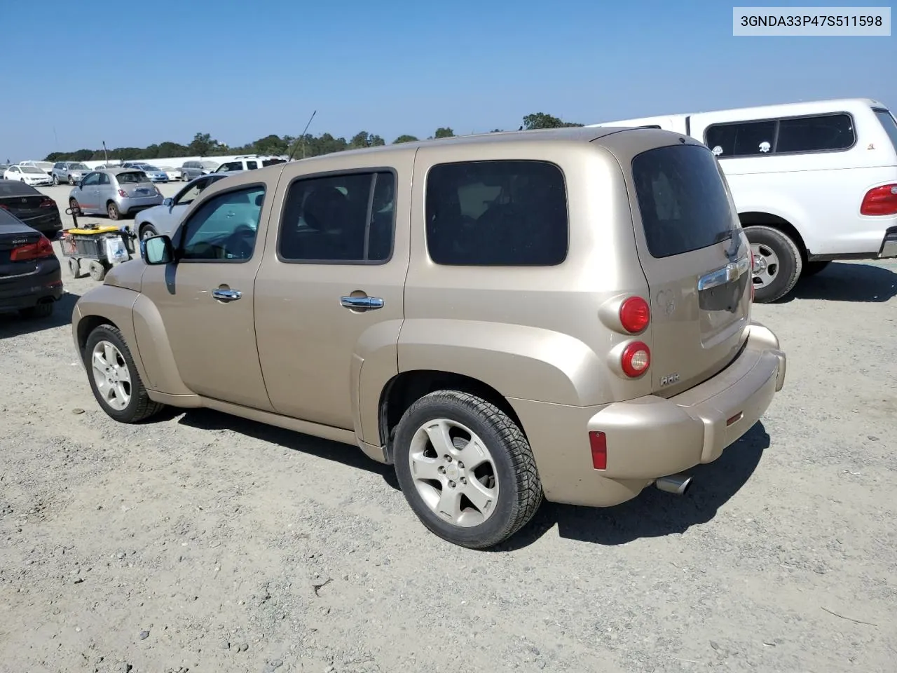 2007 Chevrolet Hhr Lt VIN: 3GNDA33P47S511598 Lot: 65149544