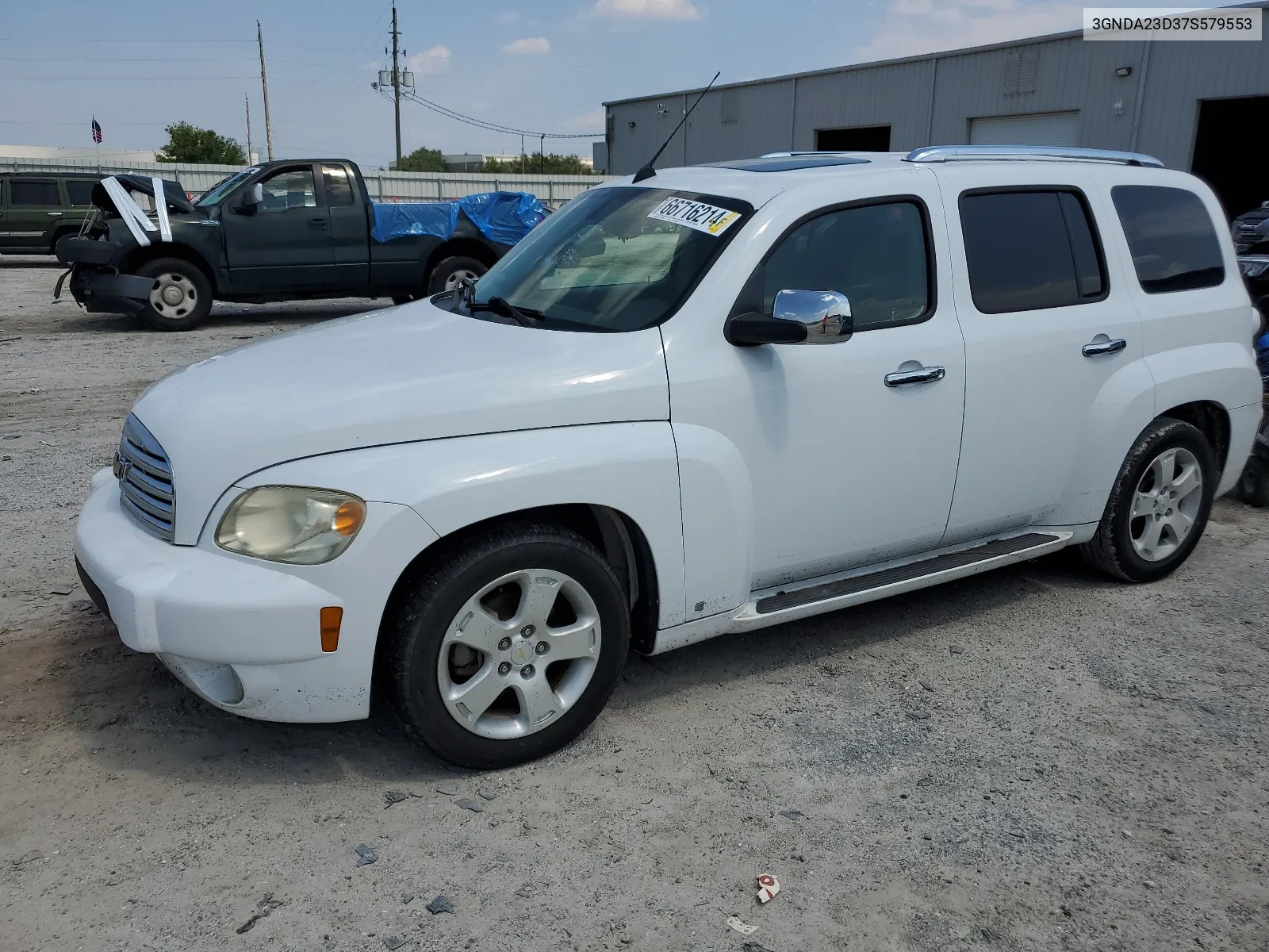 2007 Chevrolet Hhr Lt VIN: 3GNDA23D37S579553 Lot: 66716214