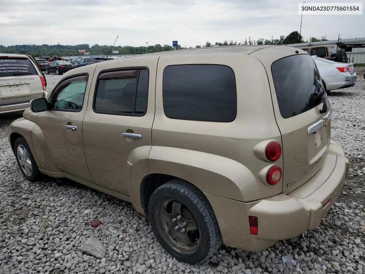 2007 Chevrolet Hhr Lt VIN: 3GNDA23D77S601554 Lot: 67081144