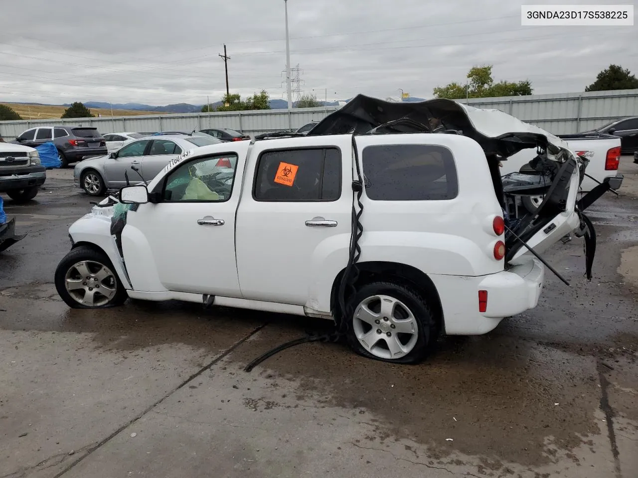 2007 Chevrolet Hhr Lt VIN: 3GNDA23D17S538225 Lot: 71160743