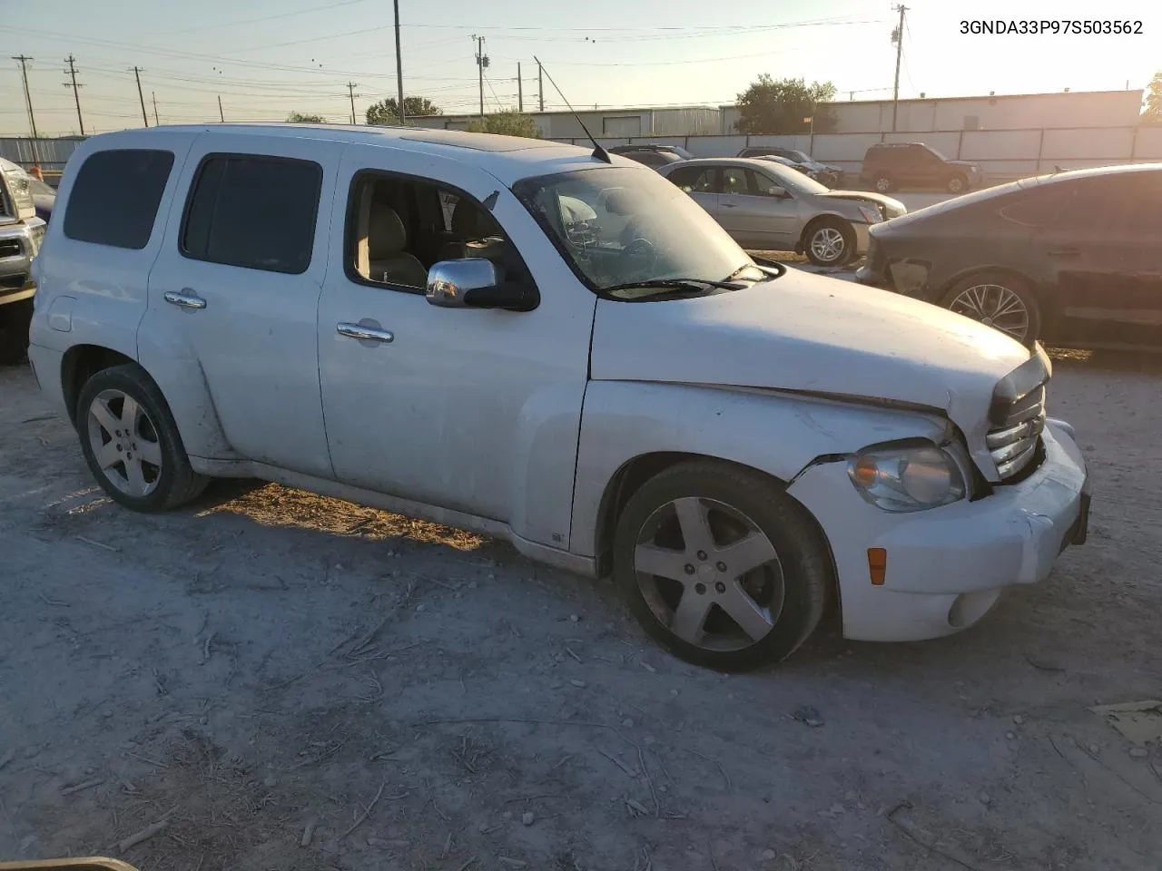 2007 Chevrolet Hhr Lt VIN: 3GNDA33P97S503562 Lot: 72322024