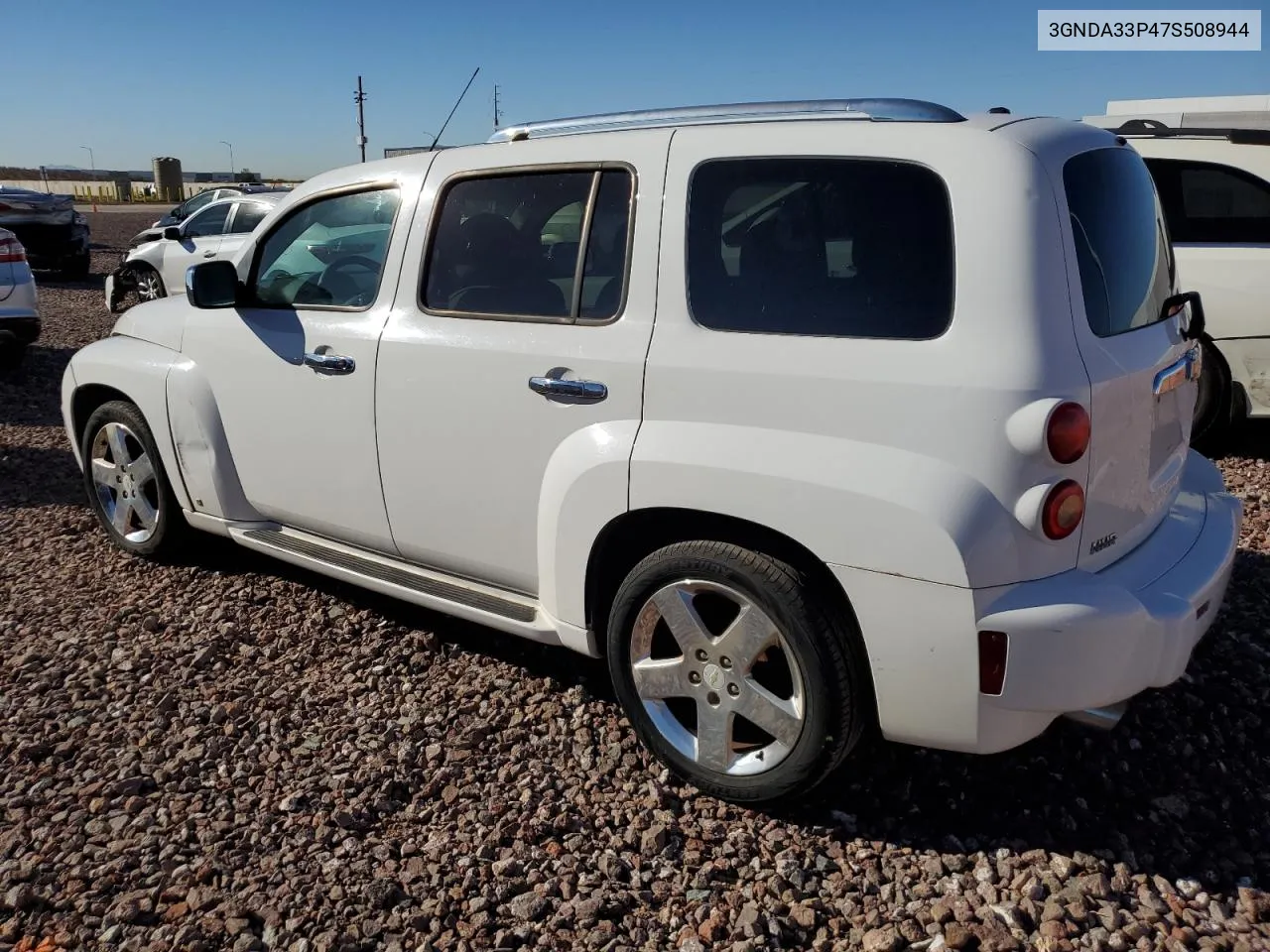 2007 Chevrolet Hhr Lt VIN: 3GNDA33P47S508944 Lot: 78253583