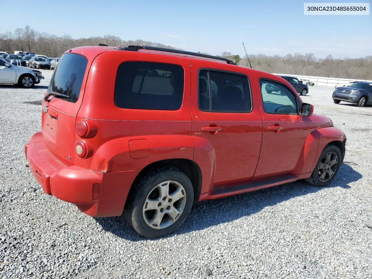 2008 Chevrolet Hhr Lt VIN: 3GNCA23D48S655004 Lot: 42569574