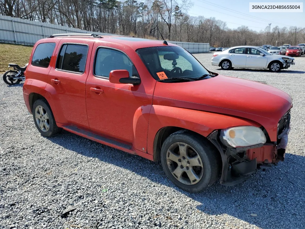 2008 Chevrolet Hhr Lt VIN: 3GNCA23D48S655004 Lot: 42569574