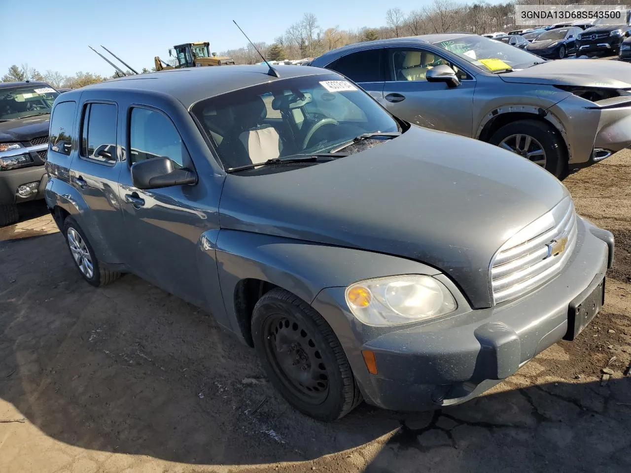 2008 Chevrolet Hhr Ls VIN: 3GNDA13D68S543500 Lot: 43378184