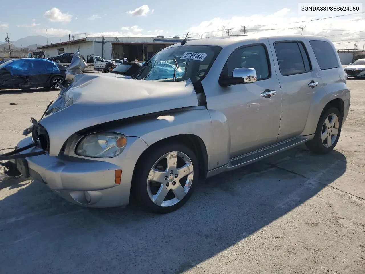 2008 Chevrolet Hhr Lt VIN: 3GNDA33P88S524050 Lot: 47761444