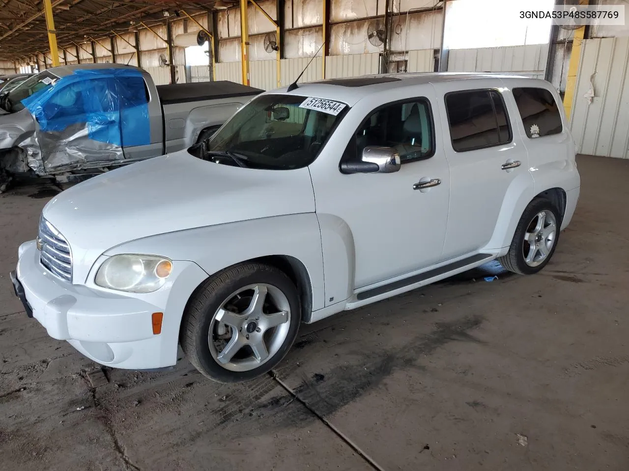 2008 Chevrolet Hhr Lt VIN: 3GNDA53P48S587769 Lot: 51256544