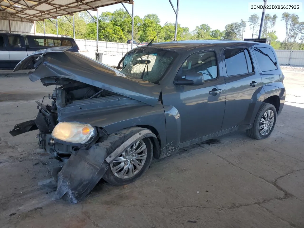 2008 Chevrolet Hhr Lt VIN: 3GNDA23DX8S637935 Lot: 51622834