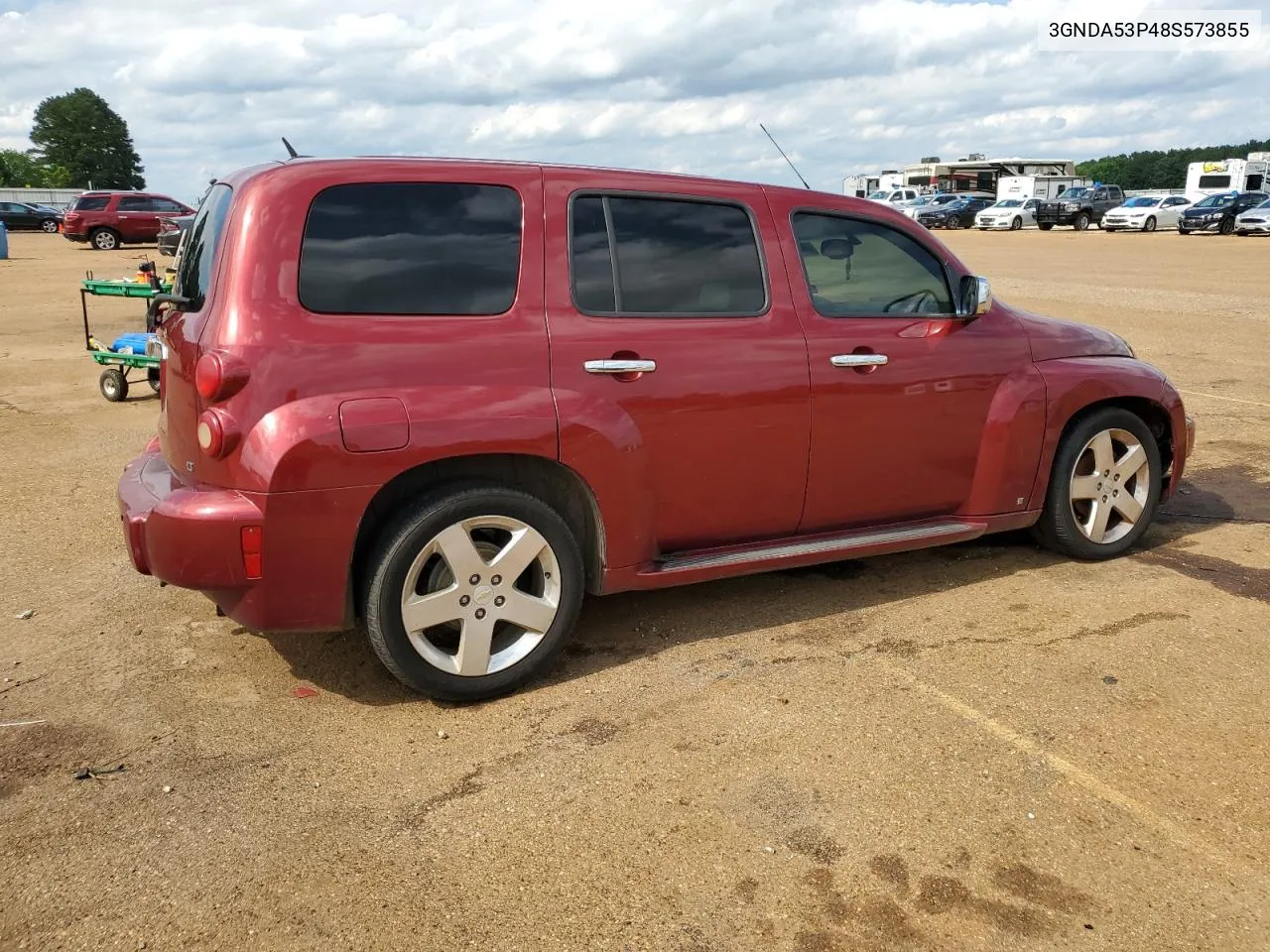 2008 Chevrolet Hhr Lt VIN: 3GNDA53P48S573855 Lot: 51788174