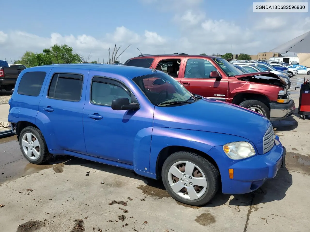 2008 Chevrolet Hhr Ls VIN: 3GNDA13D68S596830 Lot: 52940644