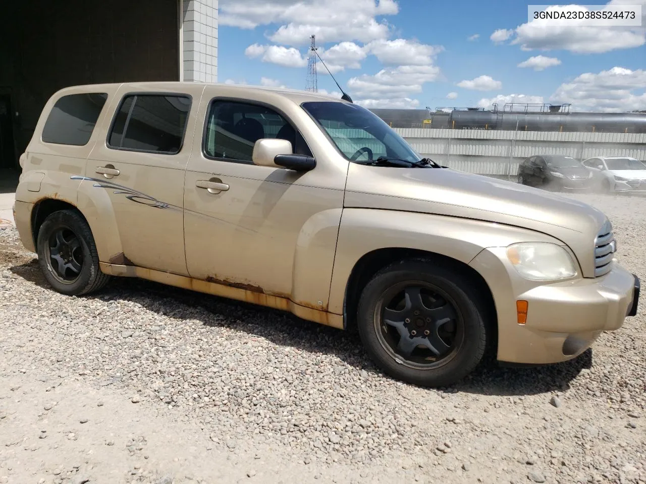 3GNDA23D38S524473 2008 Chevrolet Hhr Lt